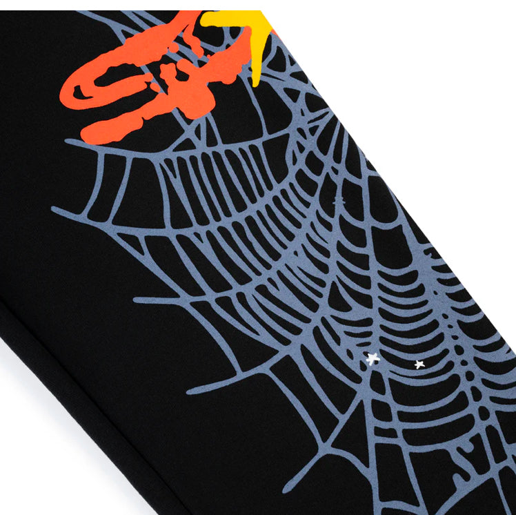 SP5DER-HEAVY WEB SWEATPANT-SB003SS25BLK