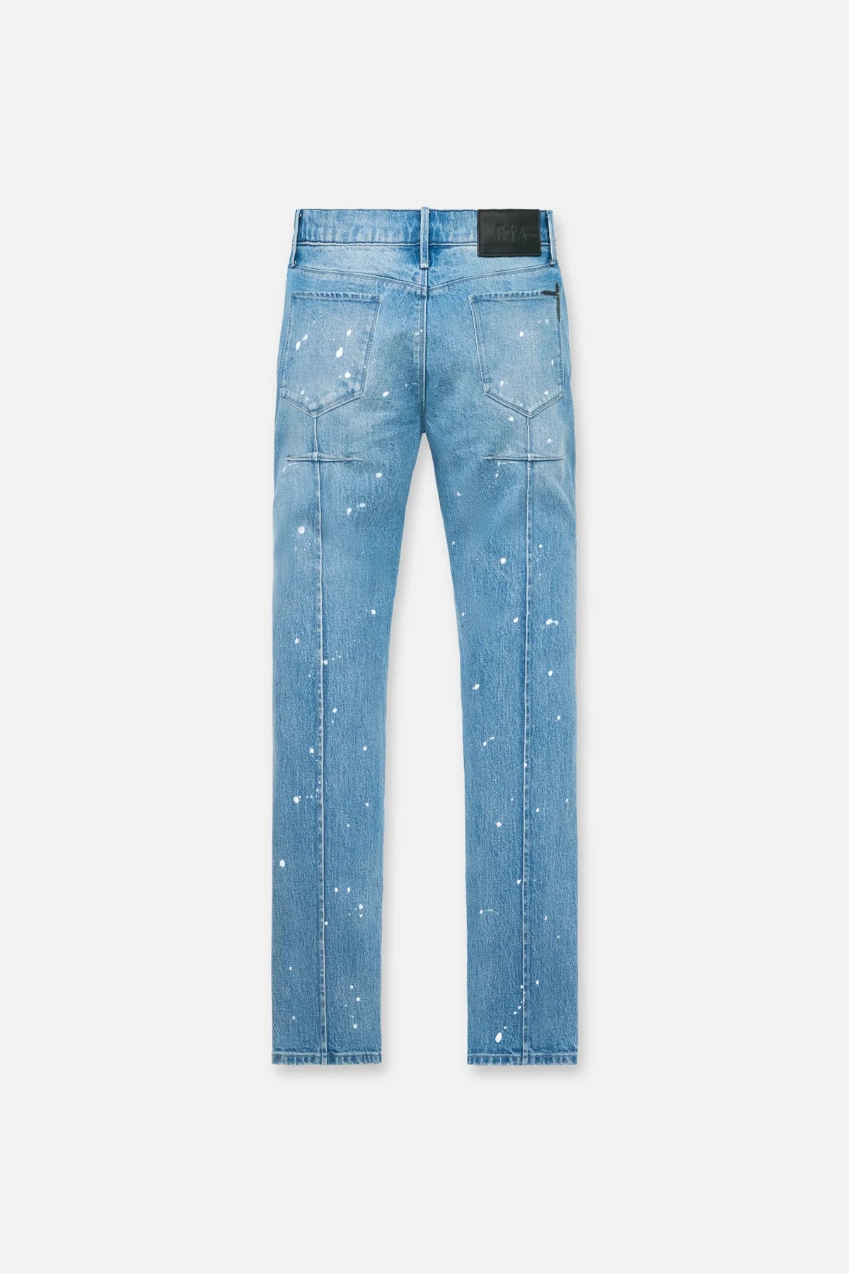 RTA-CLAYTON SKINNY JEAN | MEDIUM BLUE PAINTED-MSPTD898-B1182MDBLP