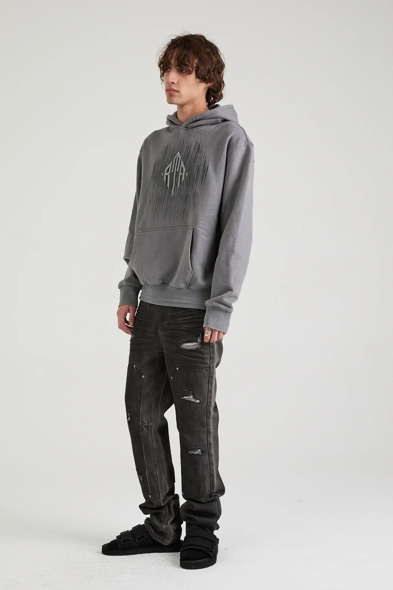 RTA-JORDAN HOODIE | STONE ETCHED MONOGRAM-MCCTK909-T1424STETM