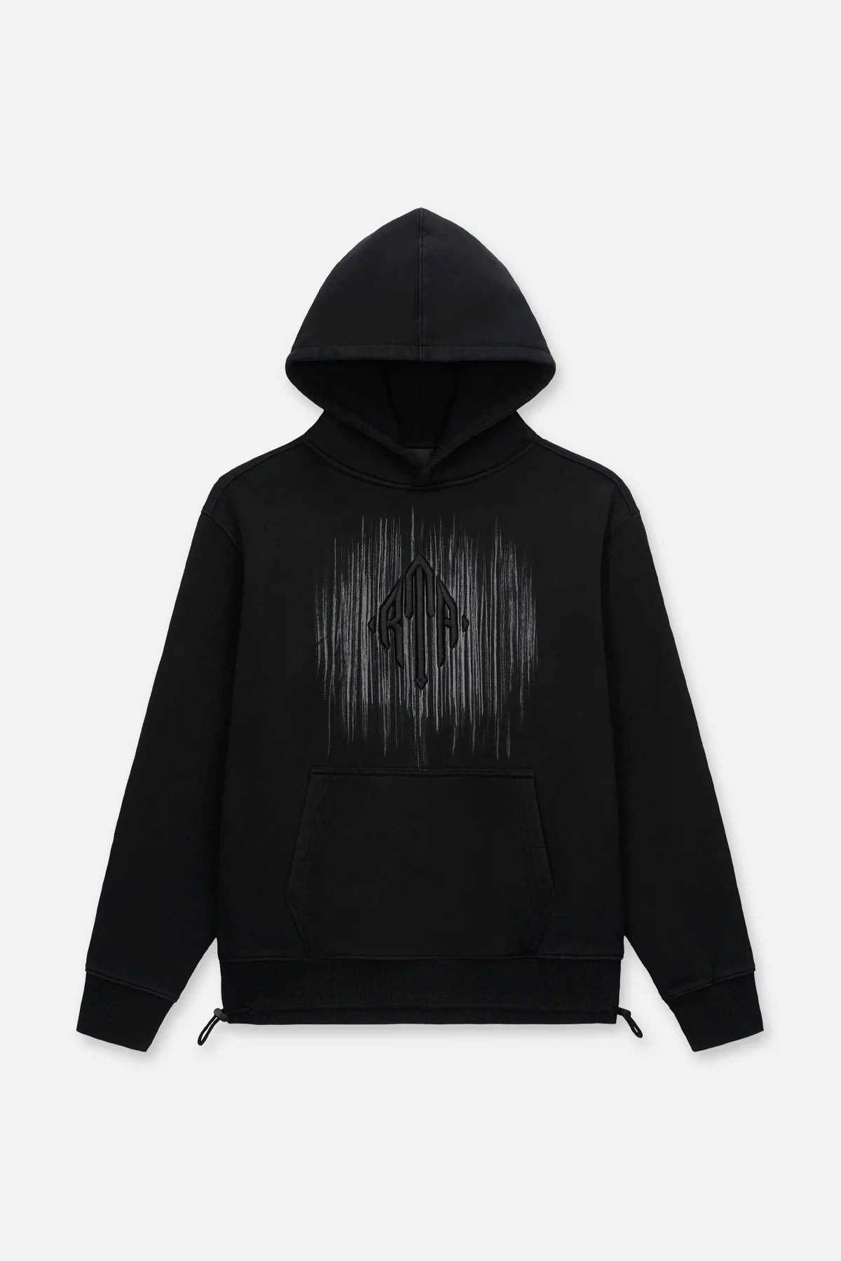 RTA-JORDAN HOODIE | BLACK ETCHED MONOGRAM-MCCTH909-T1424BKETM