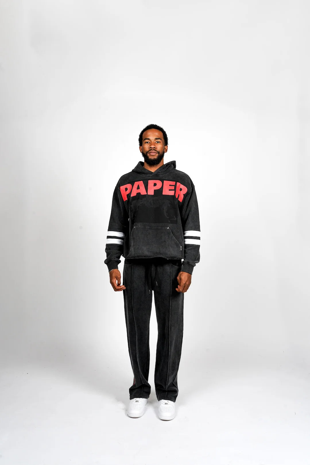 PAPER MONEY-777 JOGGERS - BLACK