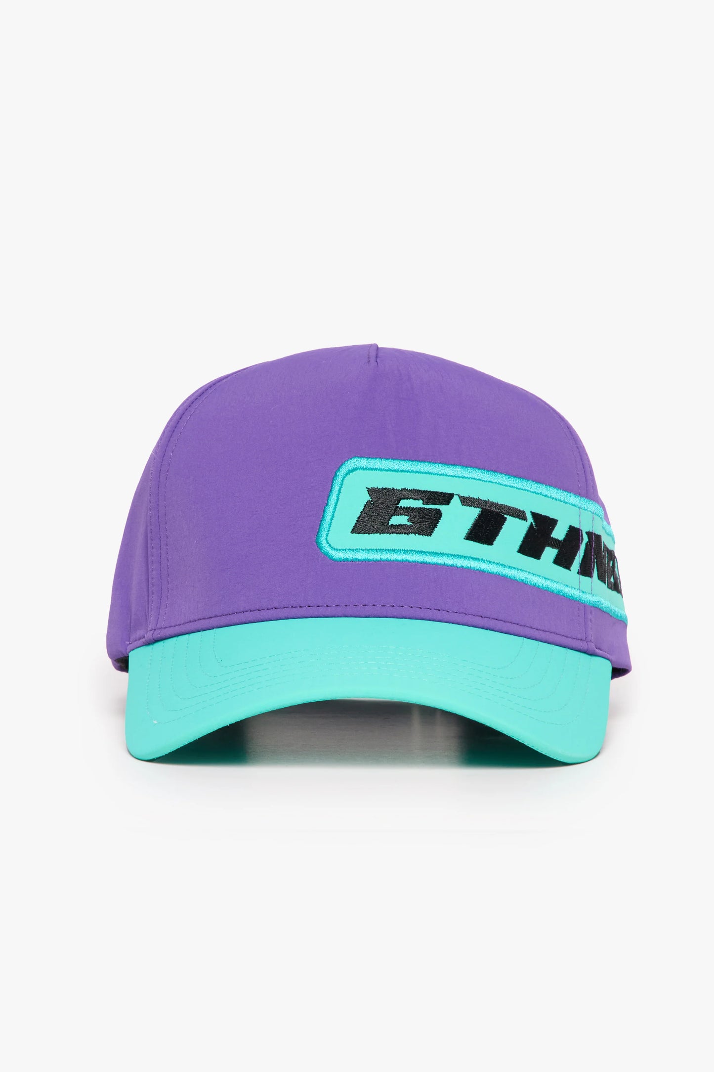 6TH-NBRHD-"NESS" HEADWEAR - PURP/AQUA-6TH-HA102