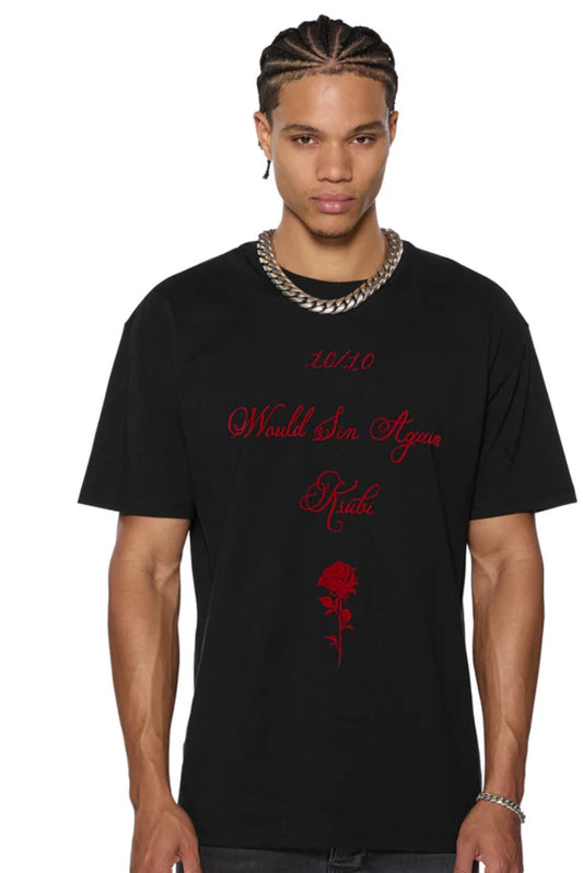 KSUBI-Sin Again Biggie Ss Tee Jet Black-MSP25TE004