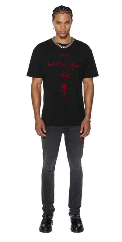 KSUBI-Sin Again Biggie Ss Tee Jet Black-MSP25TE004