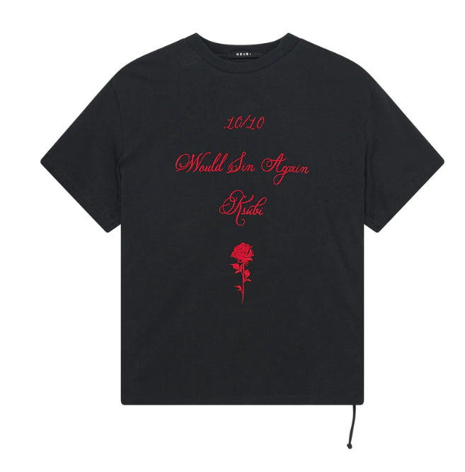 KSUBI-Sin Again Biggie Ss Tee Jet Black-MSP25TE004