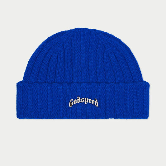 GODSOEED-Og Logo Emblem Beanie (Cobalt)