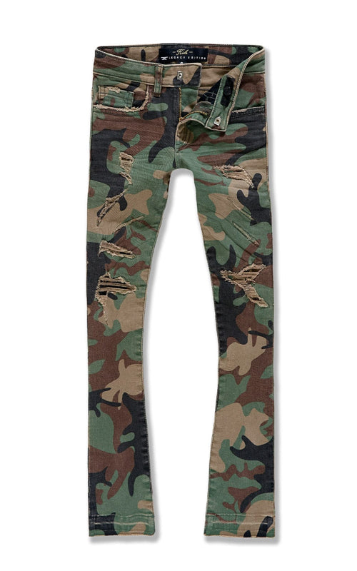 JORDAN CRAIG-KIDS STACKED TRIBECA TWILL PANTS (VINTAGE CAMO)-JTF990RCB