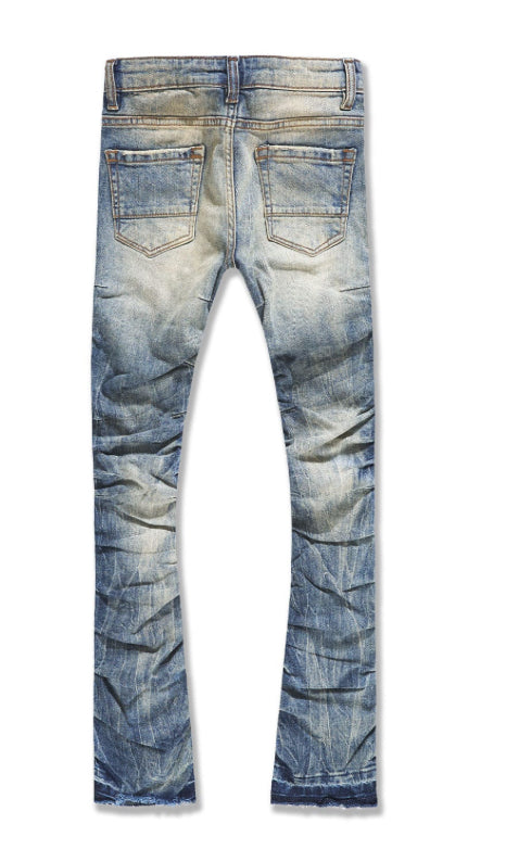 JORDAN CRAIG-Mans STACKED RIPPLE EFFECT DENIM (DESERT STORM)-JTF1157