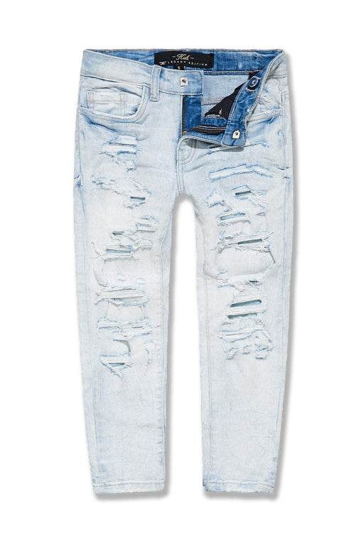 JORDAN CRAIG-KIDS ELMHURST DENIM (ICED WHITE)-JS1208K