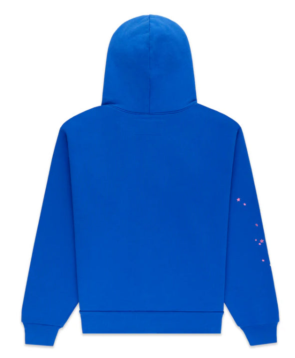 SP5ER-ANGEL NUMBER HOODIE-SS05FW24BLU
