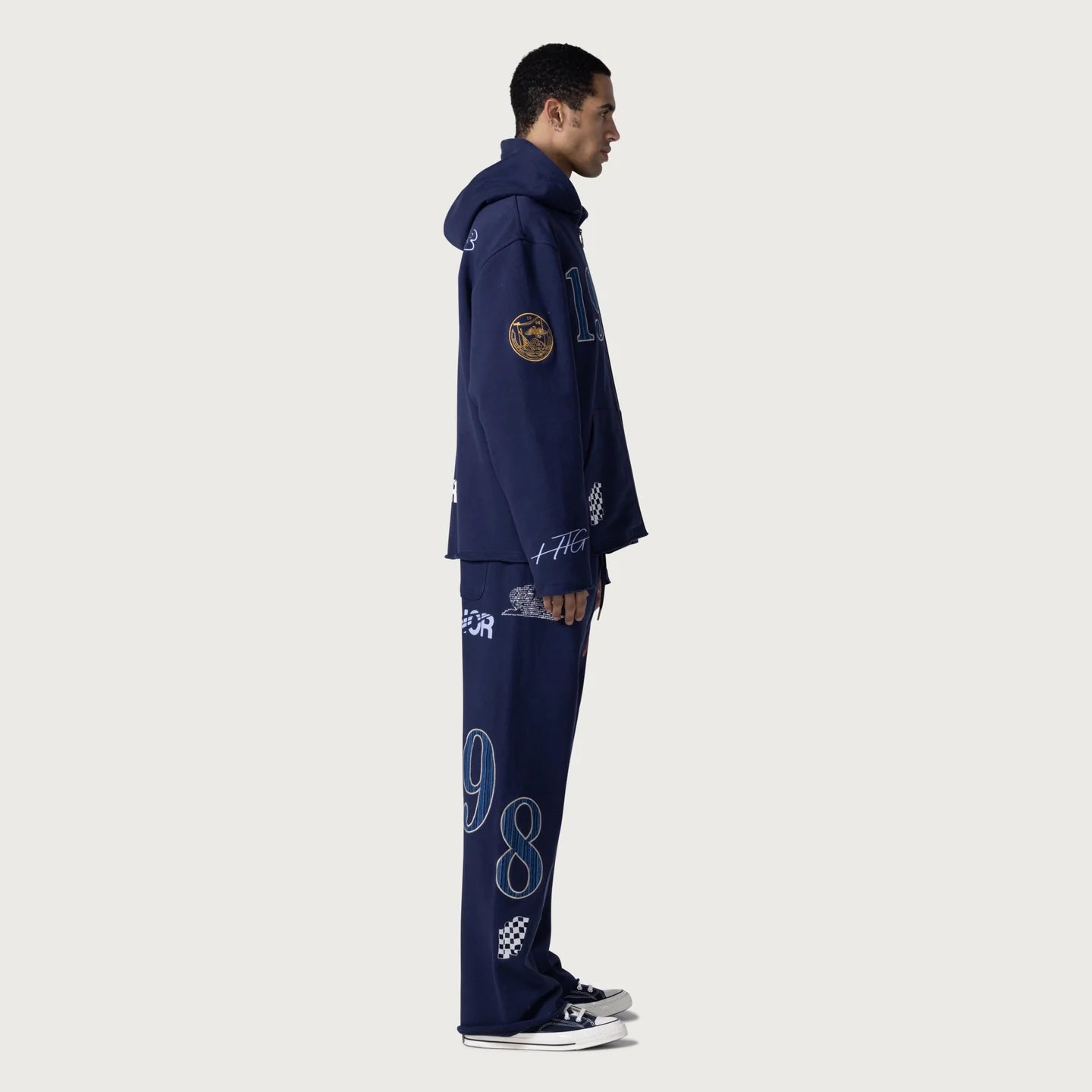 HONOR THE GIFT-1988 Sweatpant - Navy-HTG250110