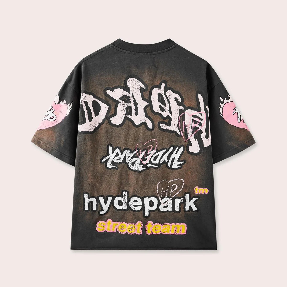 HYDEPARK- "Street Team" Tee (Black)