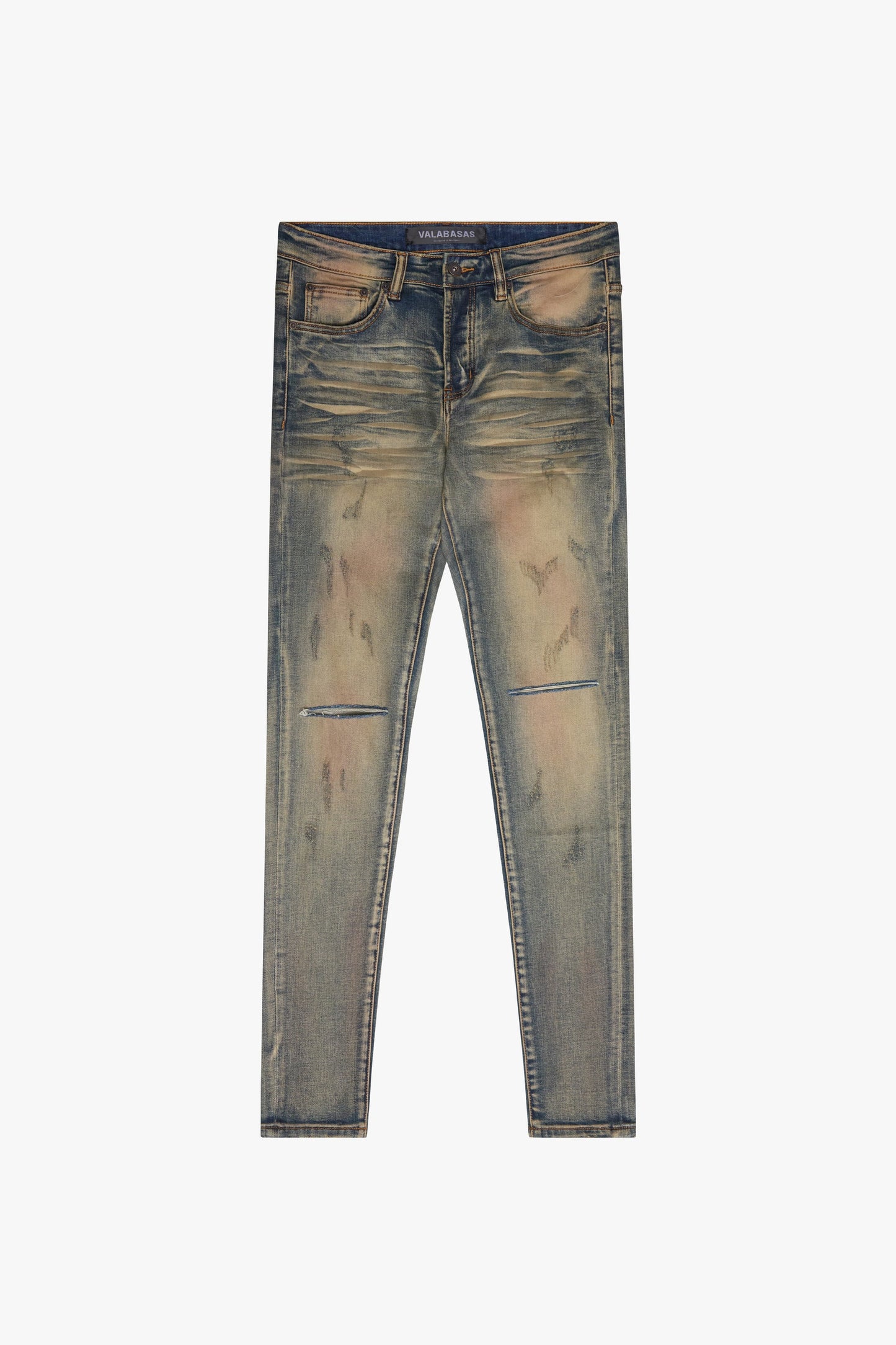 VALABASAS-MR CLEAN 2.0” BLUE SPORCO SKINNY JEAN-VLBS1117-08