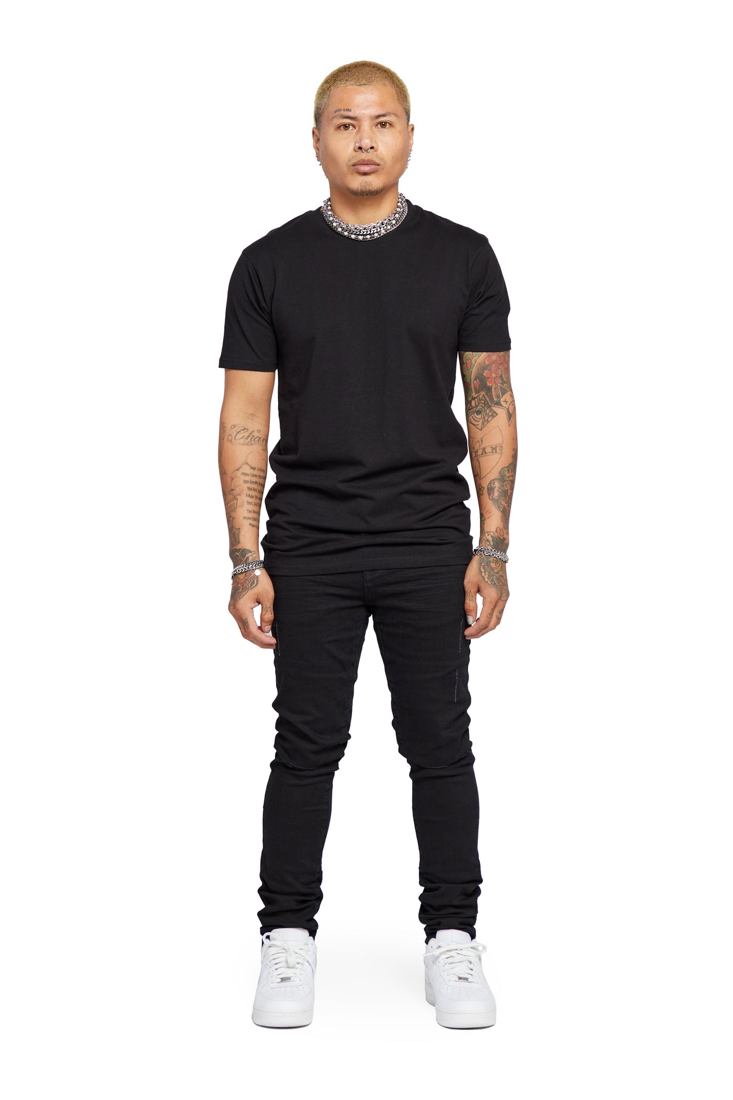 VALABASAS-MR CLEAN 2.0” BLUE SPORCO SKINNY JEAN-VLBS1117-08