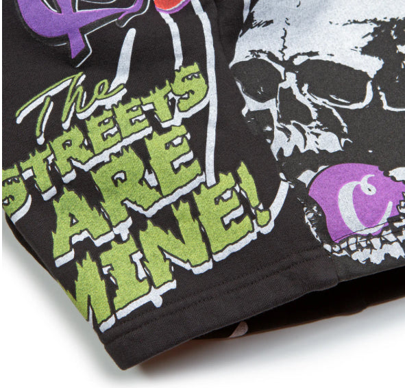 COOKIES-OUTLAWS FLEECE SWEATSHORTS-CM251BKS05
