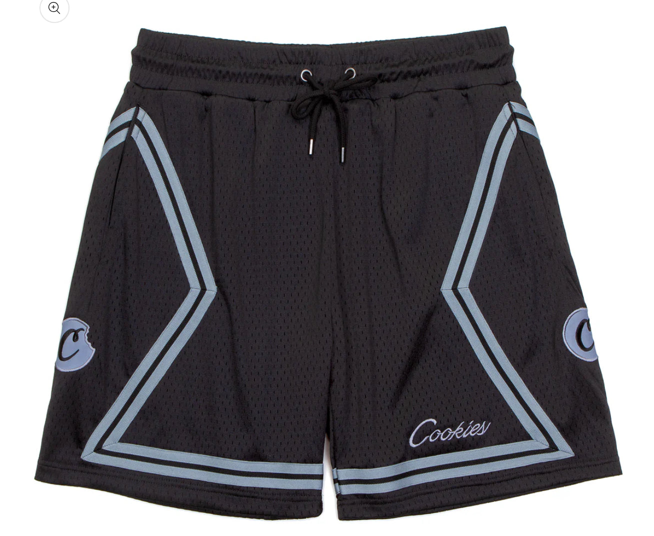 COOKIES-LEGACY MESH SHORTS-CM251BKS04