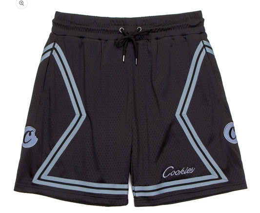 COOKIES-LEGACY MESH SHORTS-CM251BKS04