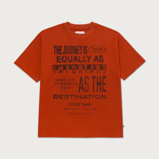 HONOR THE GIFT-Traveled Journey Tee - Brown-HTG250146