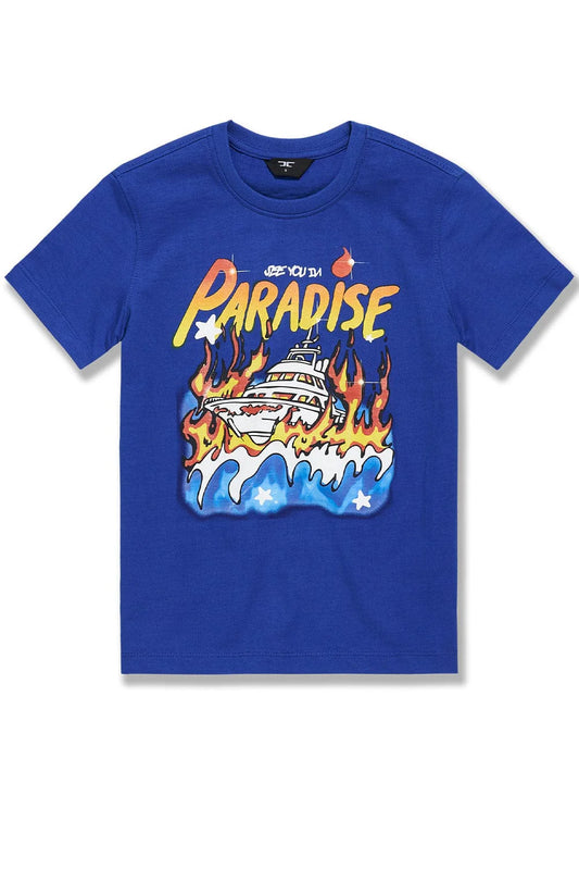 JORDAN CRAIG-KIDS BURN THE BOATS T-SHIRT-9202A