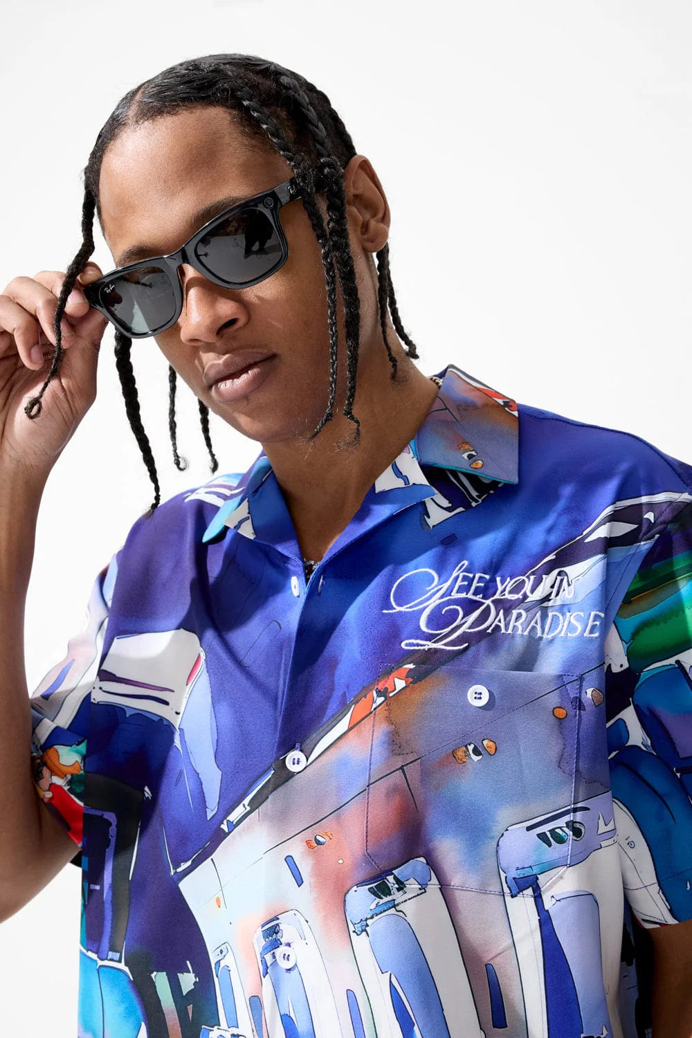 JORDAN CRAIG-WANDERLUST S/S PARTY SHIRT-2060