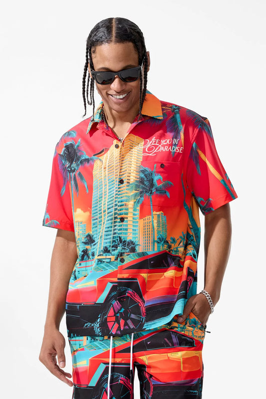 JORDAN CRAIG-WANDERLUST S/S PARTY SHIRT-2060
