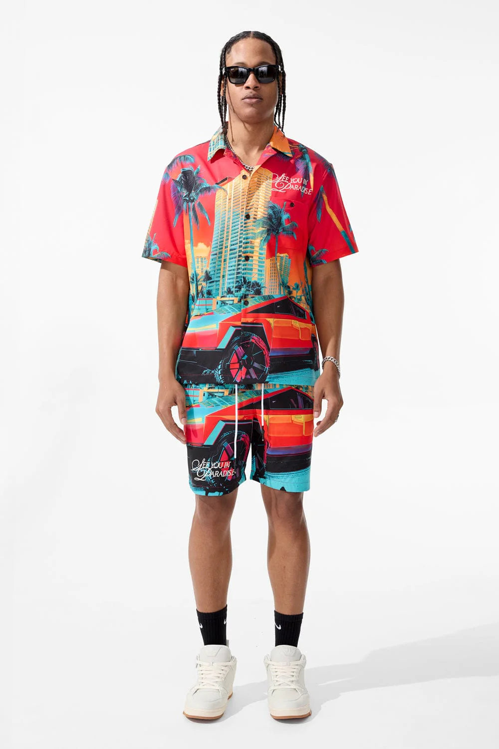 JORDAN CRAIG-WANDERLUST S/S PARTY SHIRT-2060