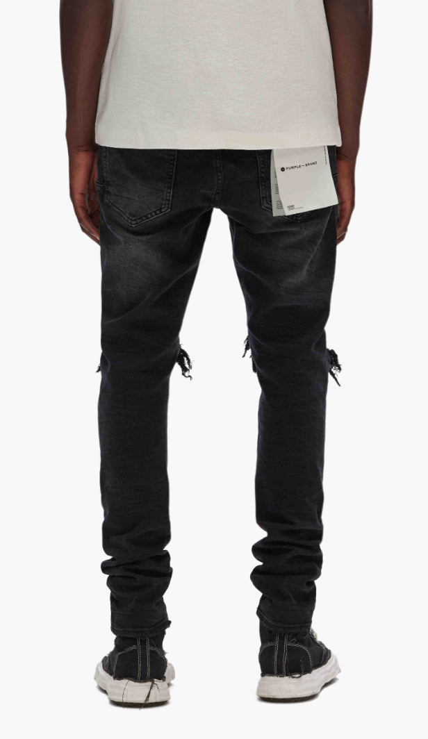 PURPLE- P002 Black Wash Blowout-P002-VWBO526