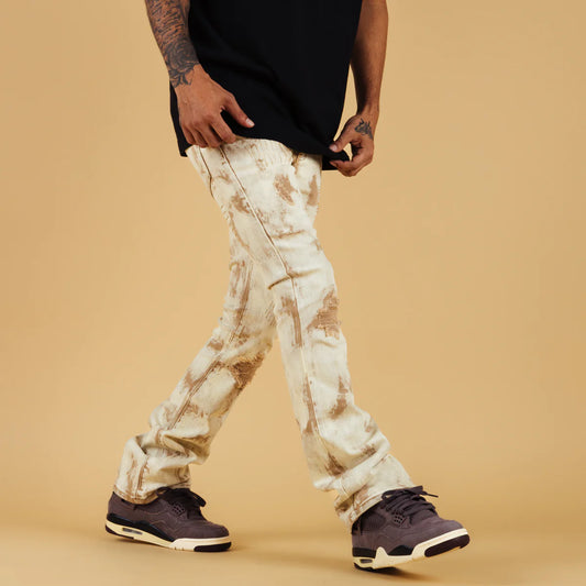 THRT-SAHARA C22-STACKED JEANS
