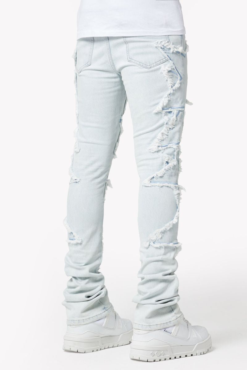 GUAPI-Aqua Blue Stars Denim V2-444ABSDV2