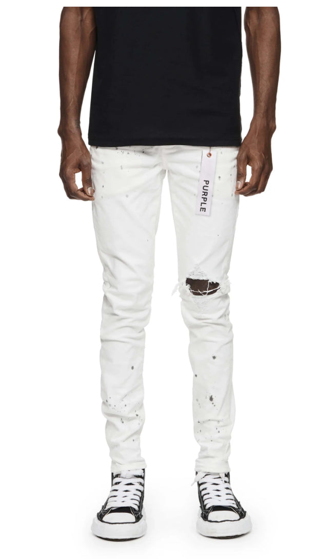 PURPLE-P001 Optic White Paint Blowout-P001-WPBO526