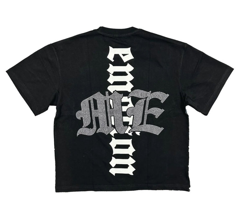 MIXED EMOTION-ME "ASTRONAUT" RHINESTONE TEE