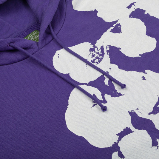 DENIM TEARS-Biggie Cotton Wreath Sweatshirt Purple - SS25THD063