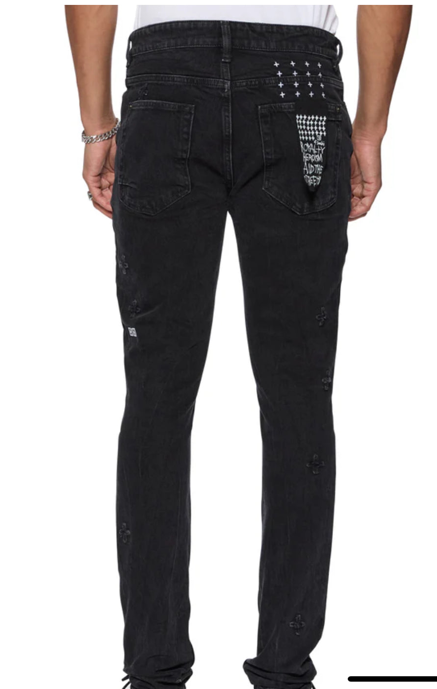Ksubi Van Winkle Black Marble Kplus - MSP25DJ025