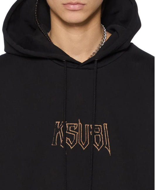Ksubi - Kingdom Biggie Hoodie Jet Black - MSP25FL005