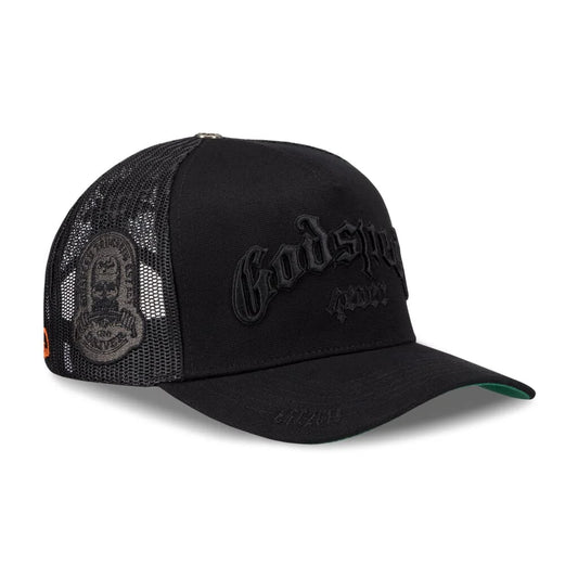 Godspeed - GS FOREVER TRUCKER HAT (VANTA) black