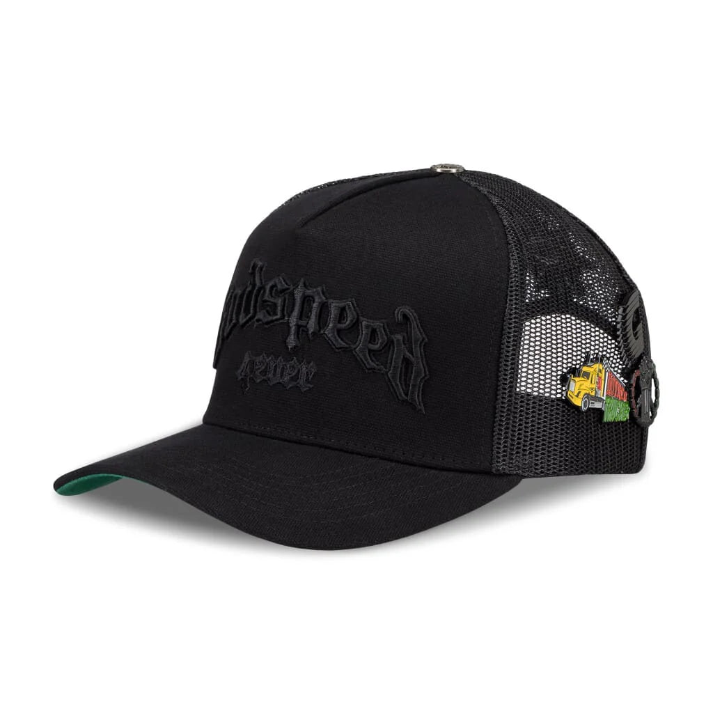 Godspeed - GS FOREVER TRUCKER HAT (VANTA) black