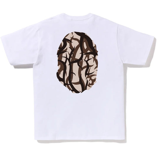 BAPE - TRIAL CAMO BIG APE HEAD TEE MENS - 1L30-110-034