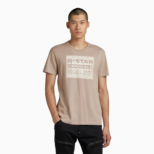 G-STAR - Men's Bandana Short Sleeve T Shirt - D23158-336-578832
