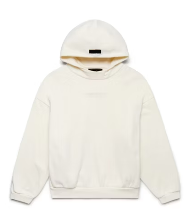 FEAR OF GOD ESSENTIALS HOODIE CLOUD DANCER - 192BT232053F