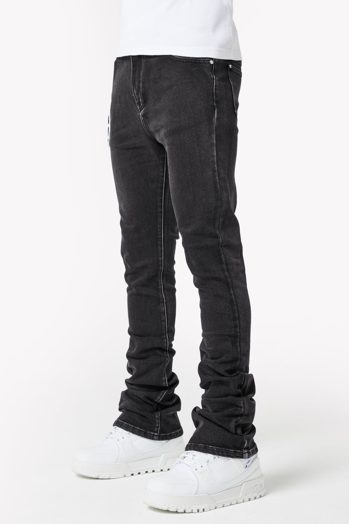 GUAPI - basic vintage jeans black