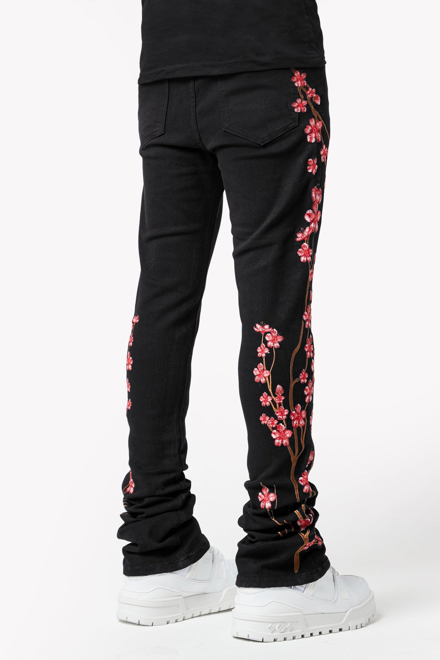 Guapi - OBSIDIAN BLACK BLOSSOM DENIM V3