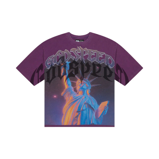 Godspeed PURPLE CITY TEE (PURPLE)