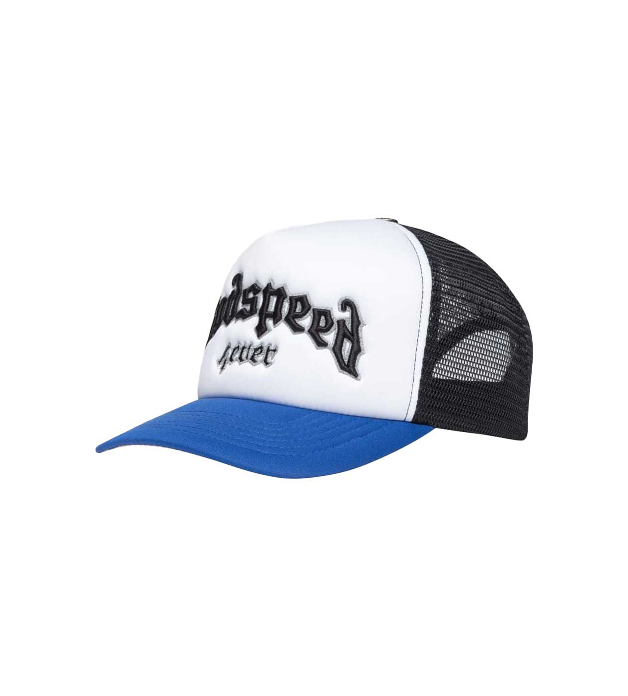 GODSPEED FOREVER TRUCKER BLACK/BLUE (SNAPBACK)