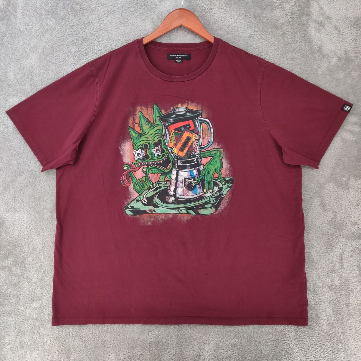 CULT - SHORT SLEEVE CREW NECK TEE BLENDER - 622A4-K57A