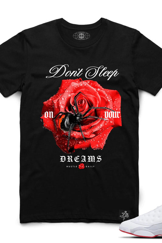 Hustle Daily Widow Rose Shirt (BLACK)