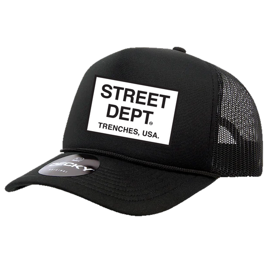 STREET DEPARTMENT TRUCKER HAT MULTI COLORS