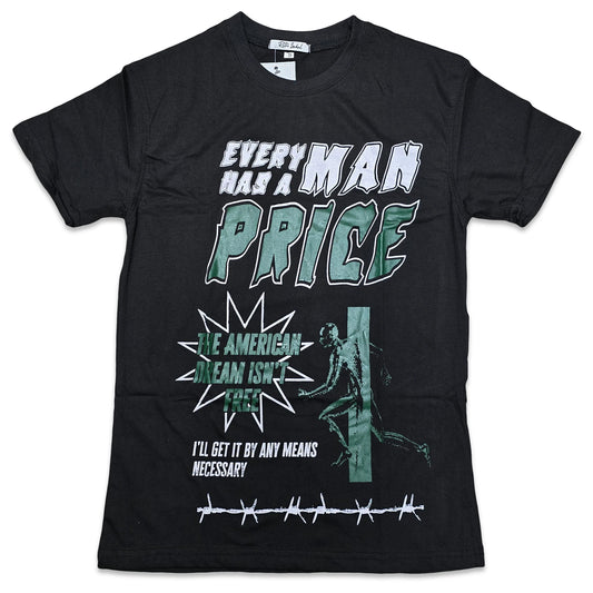 RETRO LABEL PRICE SHIRT (RETRO 4 GREEN OXIDE)