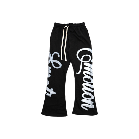 Mixed emotion - SIGNATURE" FLARE SWEATPANTS