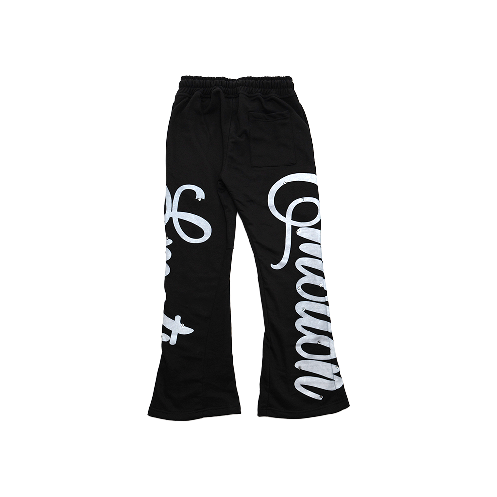 Mixed emotion - SIGNATURE" FLARE SWEATPANTS