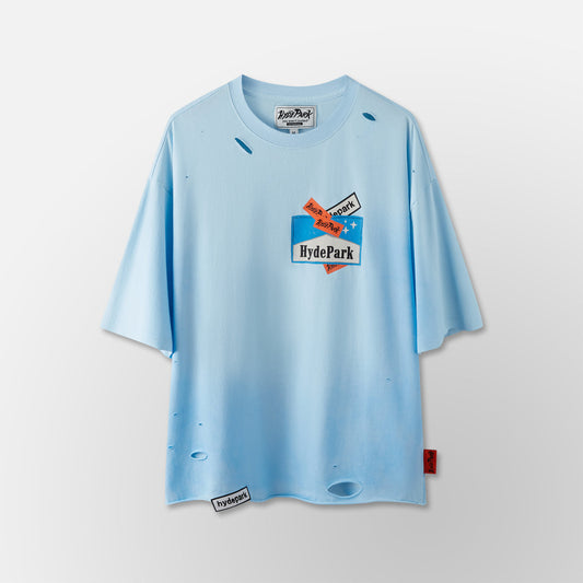 HYDEPARK Ciggy Cig Tee - Blue